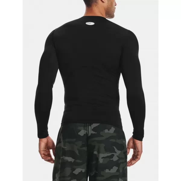  Férfi kompressziós ing UNDER ARMOUR HG ARMOUR COMP LS 1361524-001 FEKETE 