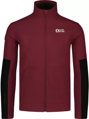 Férfi softshell kabát NORDBLANC ENDEAVOR NBSSM7645 BURGUNDIA