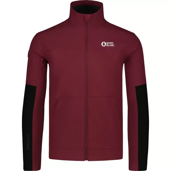  Férfi softshell kabát NORDBLANC ENDEAVOR NBSSM7645 BURGUNDIA 
