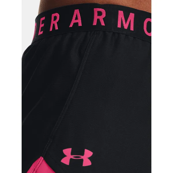 Női rövidnadrág UNDER ARMOUR PLAY UP SHORTS 3.0 1344552-028 FEKETE 