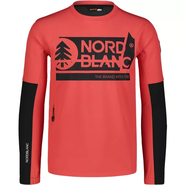  Férfi softshell kabát NORDBLANC DECOMPONATE NBSSM7644 PIROS 