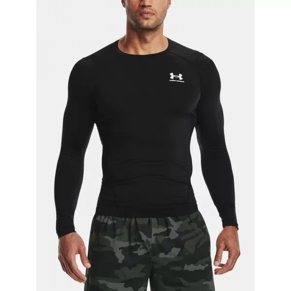 Férfi kompressziós ing UNDER ARMOUR HG ARMOUR COMP LS 1361524-001 FEKETE 