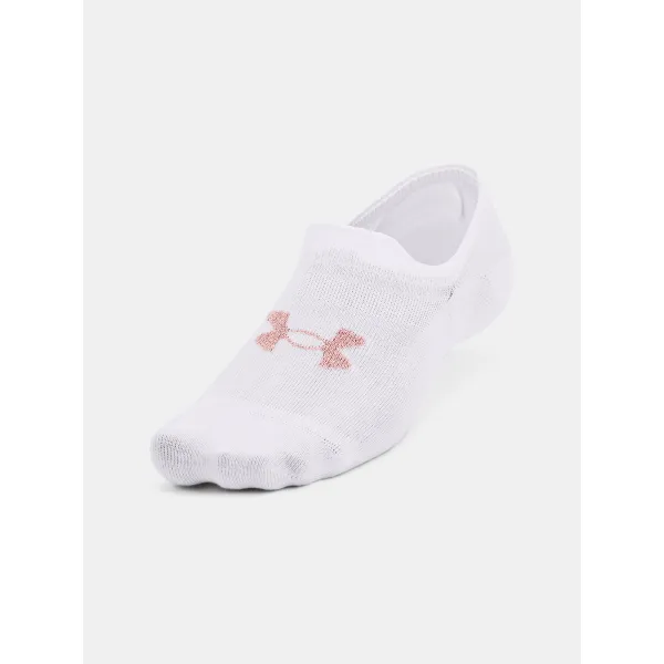  Zokni UNDER ARMOUR UA ESSENTIAL ULTRALOWTAB 3PK 1351784-102 FEHÉR 