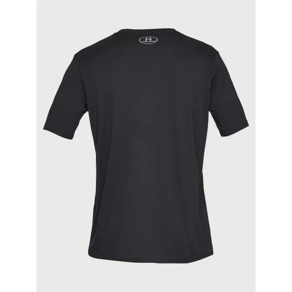  Férfi póló UNDER ARMOUR TEAM ISSUE WORDMARK SS 1329582-001 FEKETE 