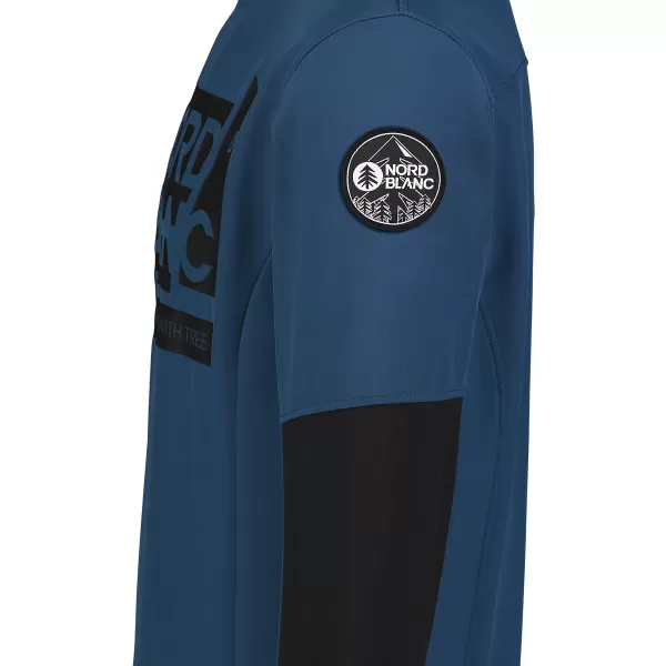  Férfi softshell kabát NORDBLANC DECOMPONATE NBSSM7644 SÖTÉTKÉK 