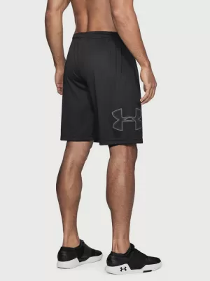 Férfi rövidnadrág UNDER ARMOUR TECH GRAPHIC SHORT 1306443-001 FEKETE