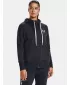 Női pulóver UNDER ARMOUR RIVAL FLEECE FZ HOODIE 1356400-001 FEKETE