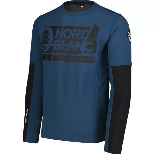  Férfi softshell kabát NORDBLANC DECOMPONATE NBSSM7644 SÖTÉTKÉK 