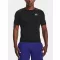 Férfi kompressziós ing UNDER ARMOUR HG ARMOUR COMP SS 1361518-001 FEKETE