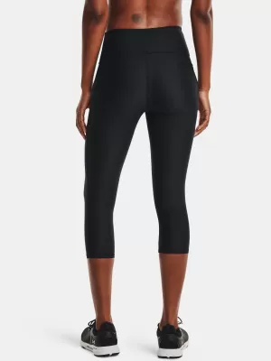 Női kompressziós leggings UNDER ARMOUR HG ARMOUR HI CAPRI NS 1365334-001 FEKETE