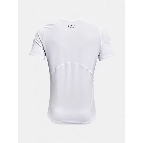  Férfi póló UNDER ARMOUR HG ARMOUR FITTED SS 1361683-100 FEHÉR 