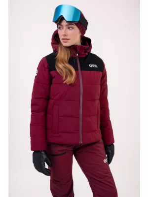 Női téli kabát NORDBLANC VERNAL NBWJL7723 BURGUNDIA