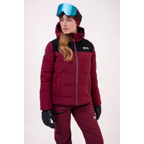  Női téli kabát NORDBLANC VERNAL NBWJL7723 BURGUNDIA 