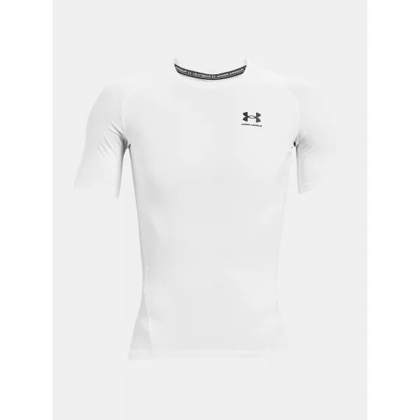  Férfi kompressziós ing UNDER ARMOUR HG ARMOUR COMP SS 1361518-100 FEHÉR 