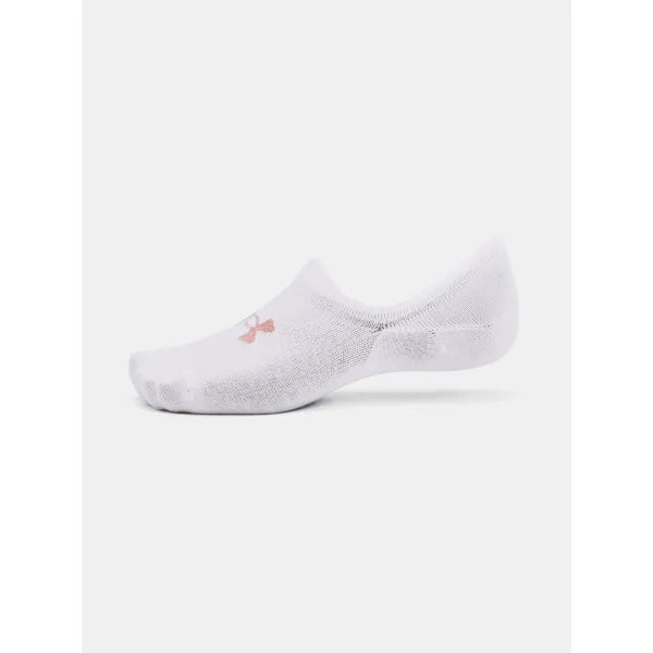  Zokni UNDER ARMOUR UA ESSENTIAL ULTRALOWTAB 3PK 1351784-102 FEHÉR 