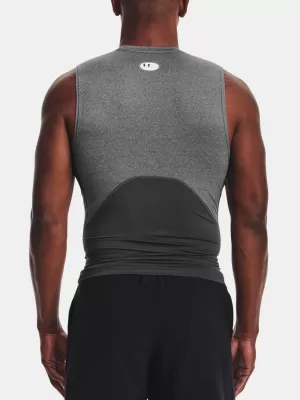 Férfi kompressziós tank felső UNDER ARMOUR HG ARMOUR COMP SL 1361522-090 SZÜRKE
