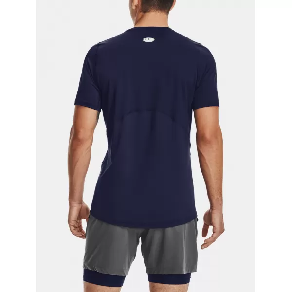  Férfi póló UNDER ARMOUR HG ARMOUR FITTED SS 1361683-410 KÉK 