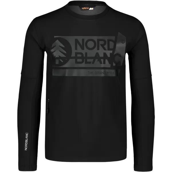  Férfi softshell kabát NORDBLANC DECOMPONATE NBSSM7644 KRISTÁLY FEKETE 