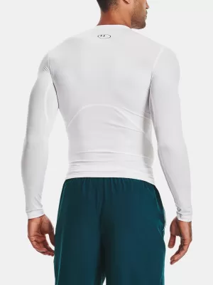 Férfi kompressziós ing UNDER ARMOUR HG ARMOUR COMP LS 1361524-100 FEHÉR