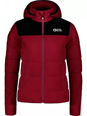 Női téli kabát NORDBLANC VERNAL NBWJL7723 BURGUNDIA