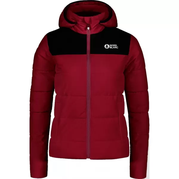  Női téli kabát NORDBLANC VERNAL NBWJL7723 BURGUNDIA 