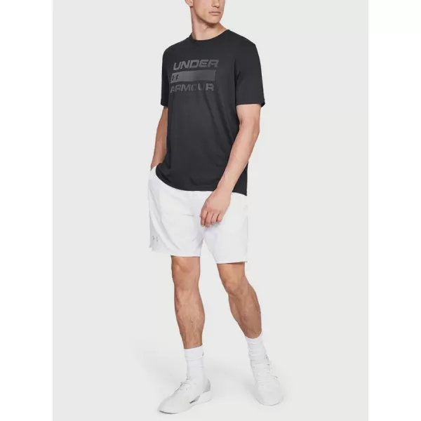  Férfi póló UNDER ARMOUR TEAM ISSUE WORDMARK SS 1329582-001 FEKETE 