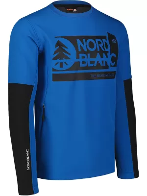 Férfi softshell kabát NORDBLANC DECOMPONATE NBSSM7644 KÉK