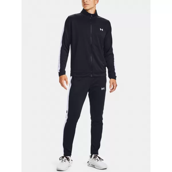  Férfi készlet UNDER ARMOUR EMEA TRACK SUIT 1357139-001 FEKETE 