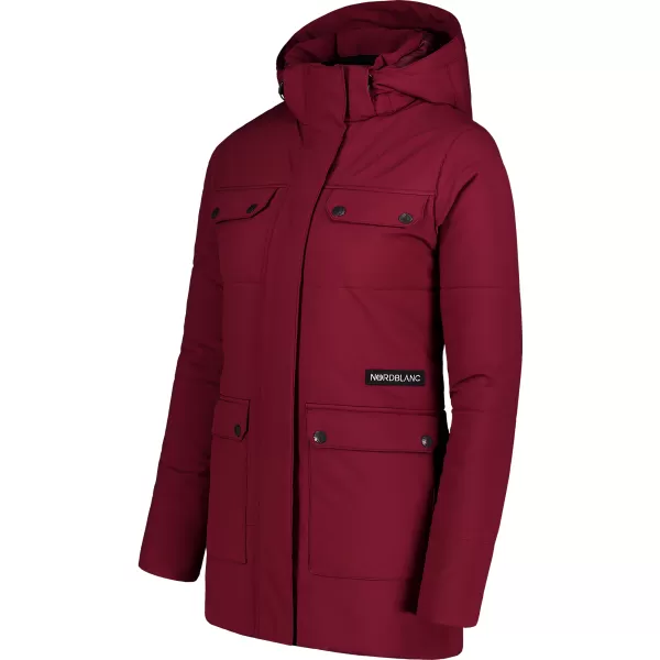  Női télikabát NORDBLANC NIPPY NBWJL7726 BURGUNDIA 