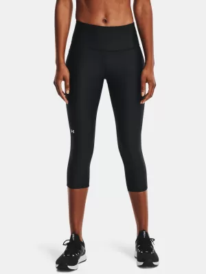 Női kompressziós leggings UNDER ARMOUR HG ARMOUR HI CAPRI NS 1365334-001 FEKETE