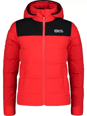 Női téli kabát NORDBLANC VERNAL NBWJL7723 PIROS