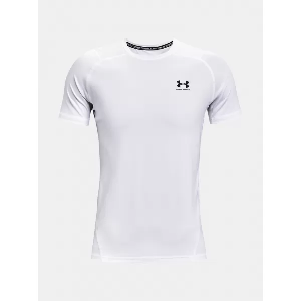  Férfi póló UNDER ARMOUR HG ARMOUR FITTED SS 1361683-100 FEHÉR 
