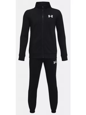 Fiúk készlet UNDER ARMOUR KNIT TRACK SUIT 1363290-001 FEKETE