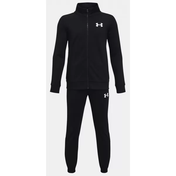  Fiúk készlet UNDER ARMOUR KNIT TRACK SUIT 1363290-001 FEKETE 