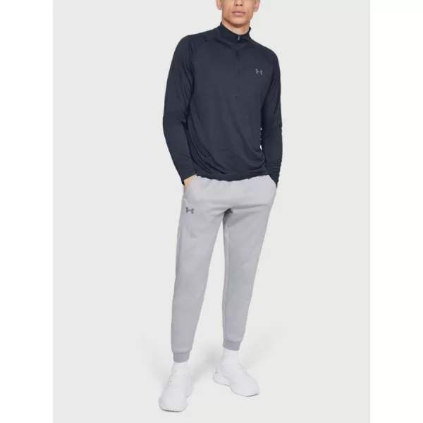  Férfi póló UNDER ARMOUR TECH 2.0 1/2 ZIP 1328495-409 KÉK 