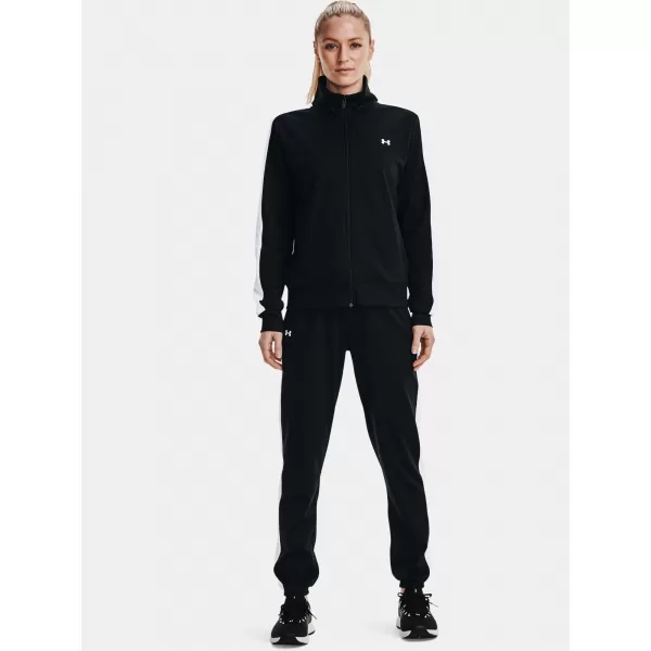  Női szett UNDER ARMOUR TRICOT TRACKSUIT 1365147-001 FEKETE 