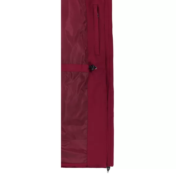  Női télikabát NORDBLANC NIPPY NBWJL7726 BURGUNDIA 