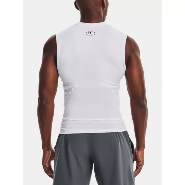  Férfi kompressziós tank felső UNDER ARMOUR HG ARMOUR COMP SL 1361522-100 FEHÉR 