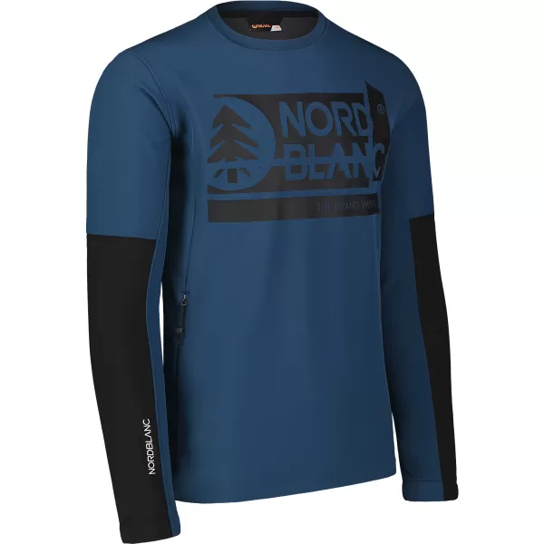  Férfi softshell kabát NORDBLANC DECOMPONATE NBSSM7644 SÖTÉTKÉK 