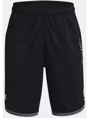 Fiú rövidnadrág UNDER ARMOUR STUNT 3.0 SHORTS 1361802-001 FEKETE
