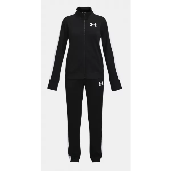  Lányos készlet UNDER ARMOUR EM KNIT TRACK SUIT 1363380-002 FEKETE 