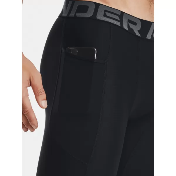  Férfi kompressziós rövidnadrág UNDER ARMOUR HG ARMOUR LNG SHORTS 1361602-001 FEKETE 