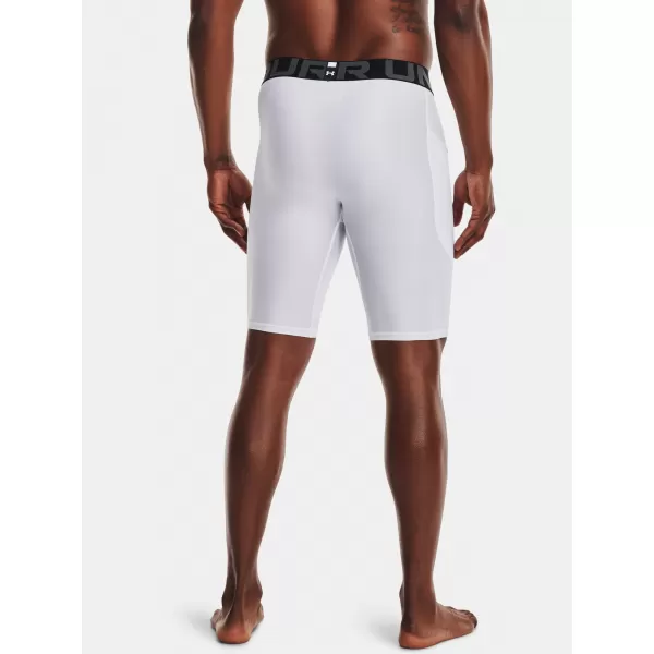  Férfi kompressziós rövidnadrág UNDER ARMOUR HG ARMOUR LNG SHORTS 1361602-100 FEHÉR 