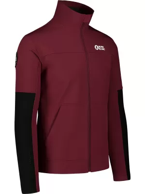 Férfi softshell kabát NORDBLANC ENDEAVOR NBSSM7645 BURGUNDIA