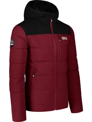 Férfi téli kabát NORDBLANC STANDOUT NBWJM7710 BURGUNDIA