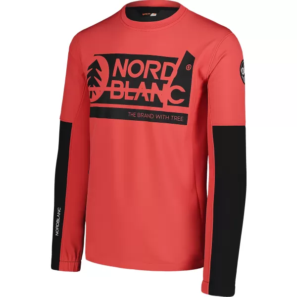  Férfi softshell kabát NORDBLANC DECOMPONATE NBSSM7644 PIROS 