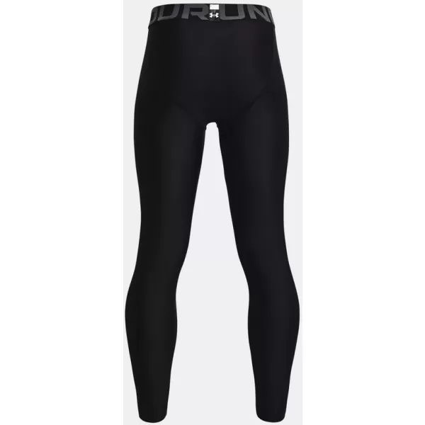  Fiú leggings UNDER ARMOUR HG ARMOUR LEGGINGS 1361738-001 FEKETE 