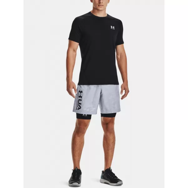  Férfi póló UNDER ARMOUR HG ARMOUR FITTED SS 1361683-001 FEKETE 