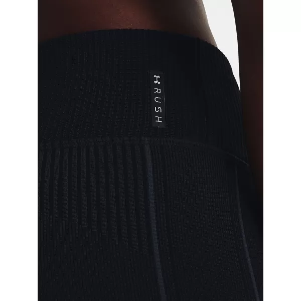  Női leggings UNDER ARMOUR UA RUSH SEAMLESS ANKLE LEG 1373928-001 FEKETE 