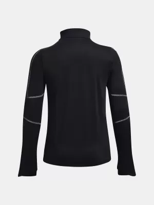Női póló UNDER ARMOUR UA TRAIN CW 1/2 ZIP 1373969-001 FEKETE